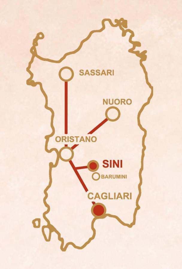Casa Susanna Rural Sardinia Sini ภายนอก รูปภาพ